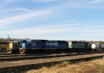CSX 8651 and others in the yard late in the afternoon